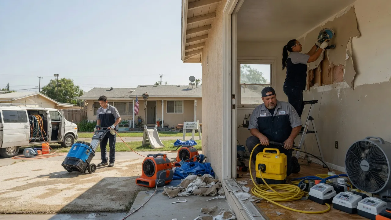 Water Damage Restoration in Vista, CA near me